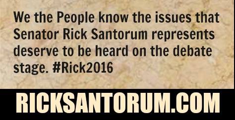 Ladies4Santorum's tweet image. .@RickSantorum
Why #Rick2016 
#FoxDebate #Gopdebate