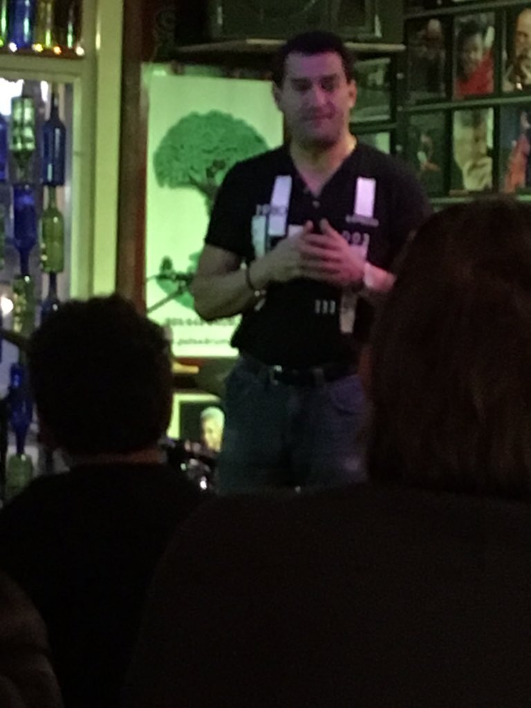 DAldridgeDrums's tweet photo. I enjoyed listening to #SergioBellotti do his first California drum clinic last night.#PulseDrumming #SquashedGrapes https://t.co/zUOLrJr8vj