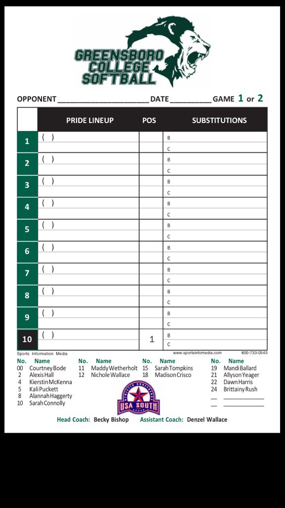 New, 2016 Pride SB lineup cards! We're ready for Feb. 19th, are you? #GCPrideSB #ONEPride