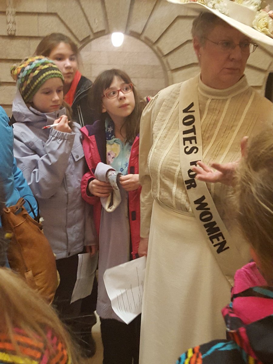 CaddyLkCamp's tweet photo. @MBGirlGuides time to celebrate #righttovote https://t.co/FT179snco8