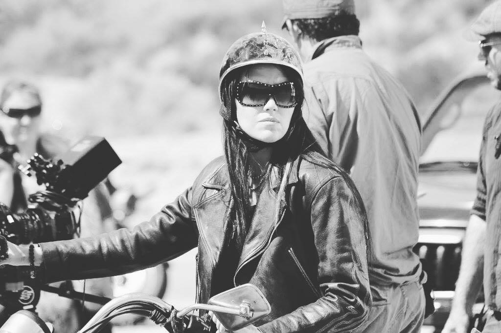 happilyeverandy's tweet image. Some days I'm a tough biker on set but every day I'm a proud mother and wife. #throwbackth… ift.tt/1NEeYRg