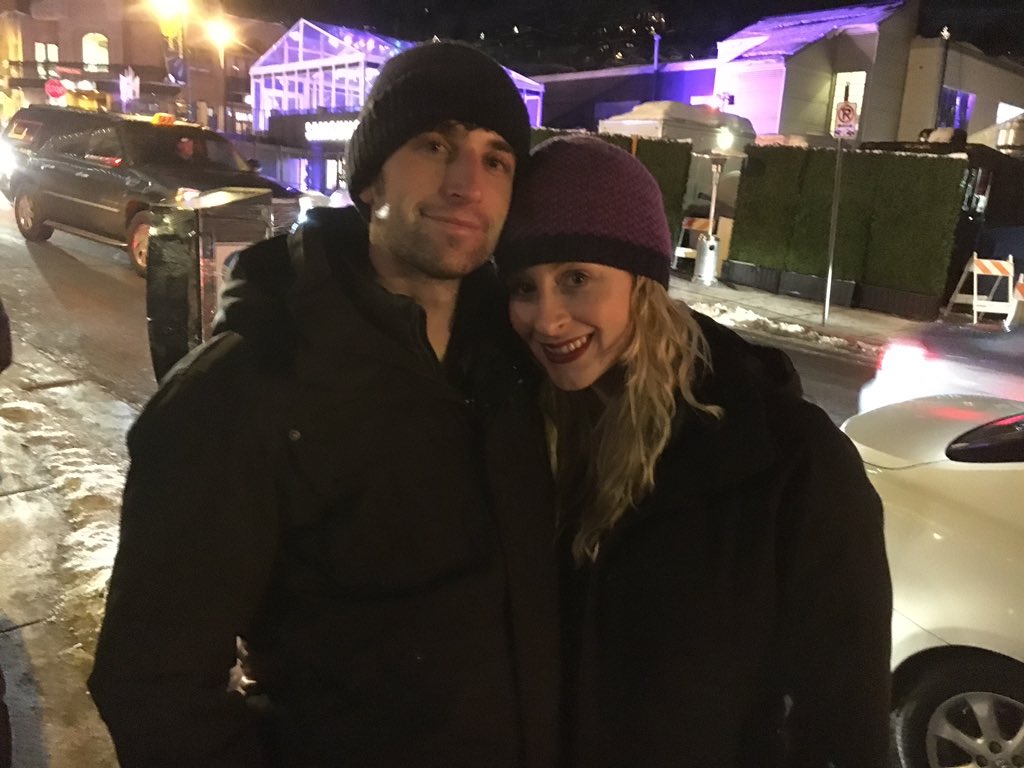 Spending some #Sundance2016 time w/ brilliant @RussellOBush (also my sweetie)