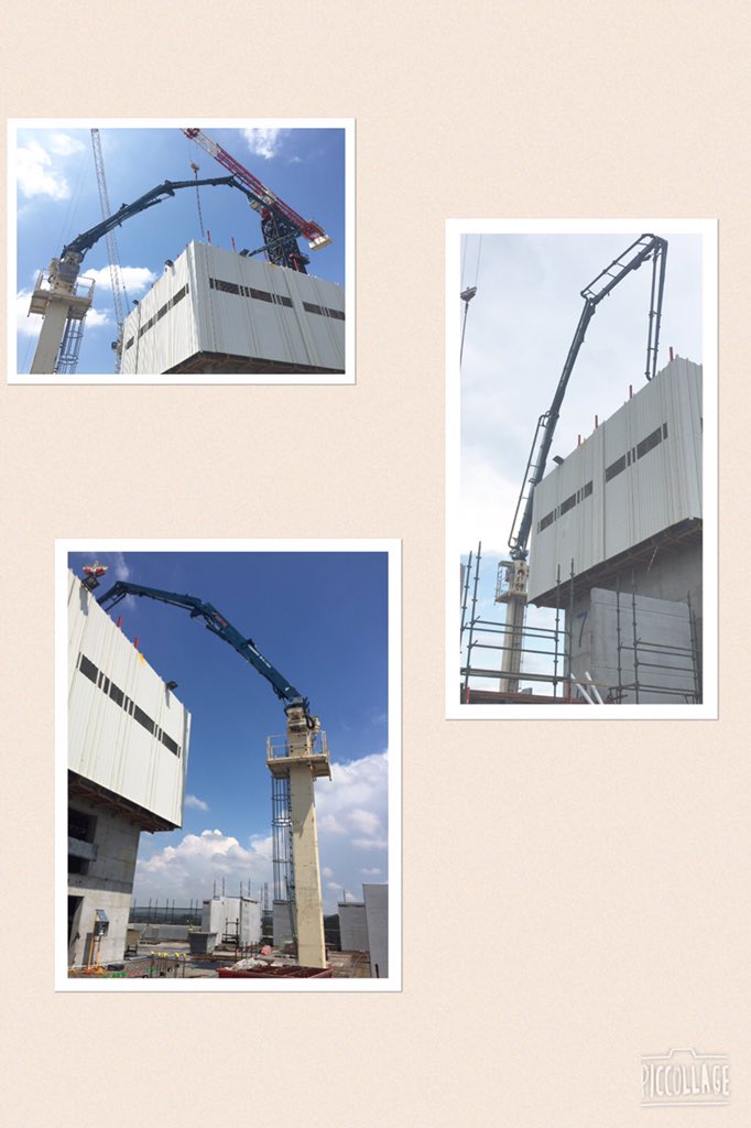 Tower boom in operation
#onlytowernliverpool #betonpumping #putzmeistermx32 #generalbeton #betonlifestyle #teamwork