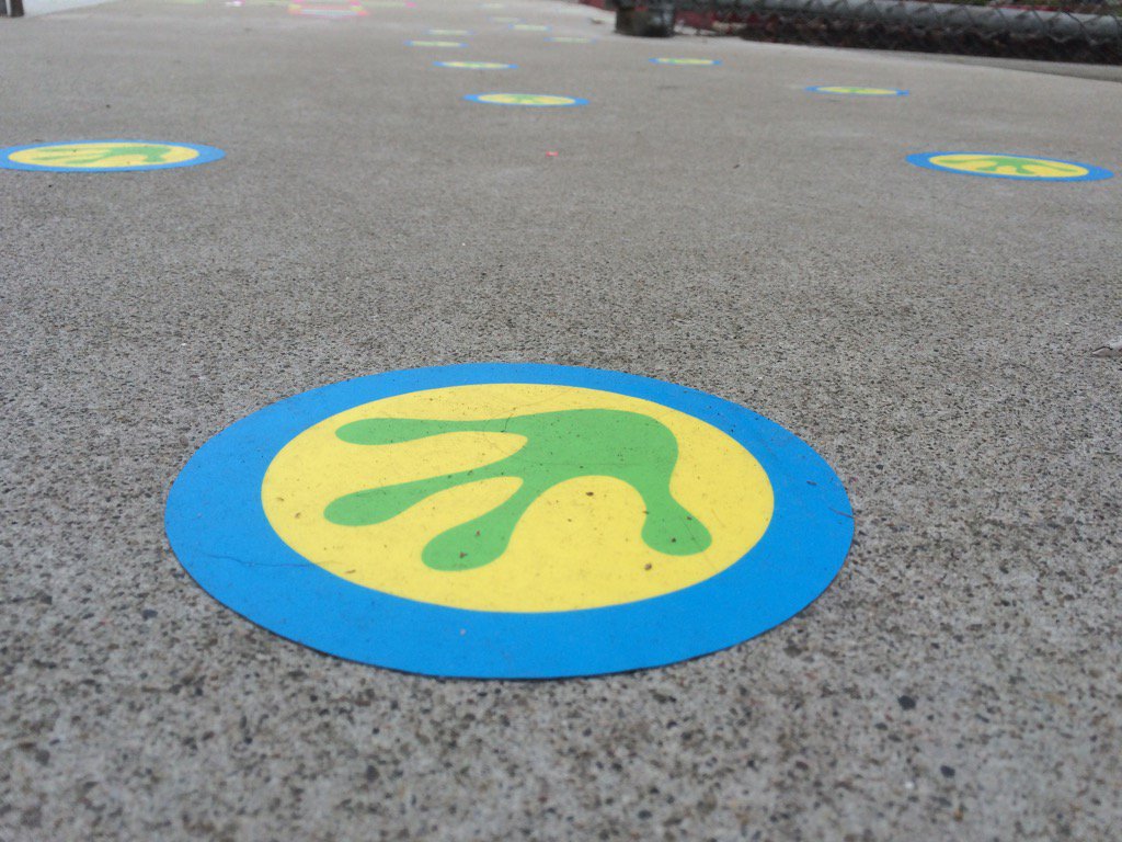 High five a frog! <a href="/cityfitpath/">City Fit Path</a> makes #fitness #fun. Thanks to our funders: <a href="/kaboom/">KABOOM!</a> <a href="/50Fund/">50 Fund</a> <a href="/NFLFoundation/">NFL Foundation</a> <a href="/nflplay60/">NFL PLAY 60</a>