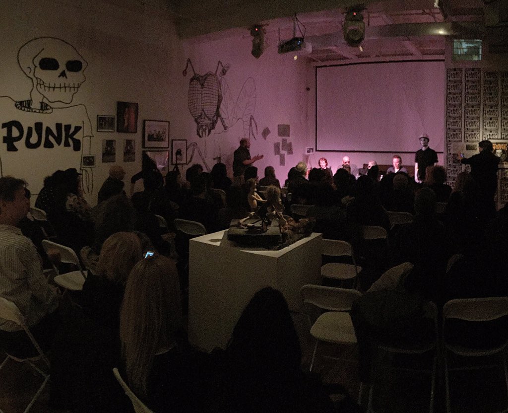 #amazing PANEL Howlarts.org [LiveStream] #whatwassaid @HowlHappening #thepunkmagazine #pm40th #NYC
