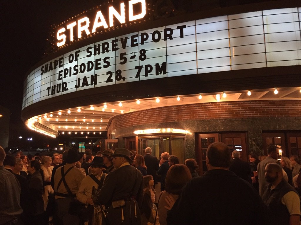 Super excited for #shapeofshreveport episodes 5-8 tonight! Good times at the <a href="/Strand_Theatre/">Strand Theatre</a> #shreveportproud
