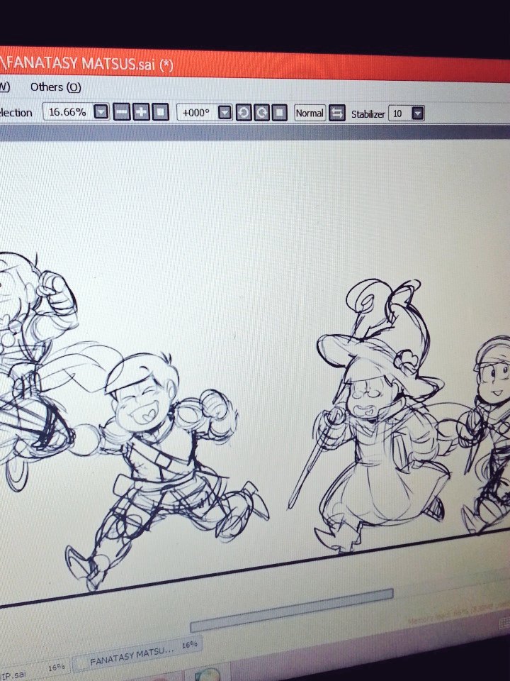 Waiting for the ok to continue my comish--Have a wip of a thing I've been doodlin between emails! 