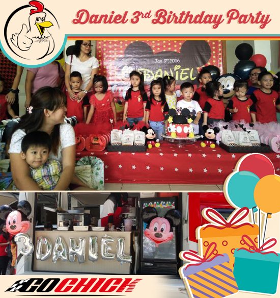 GoGochick46's tweet photo. Go Chick at Daniel's 3rd Birthday party... Happy B'day, enjoy the meals. https://t.co/b9G6agmQrq