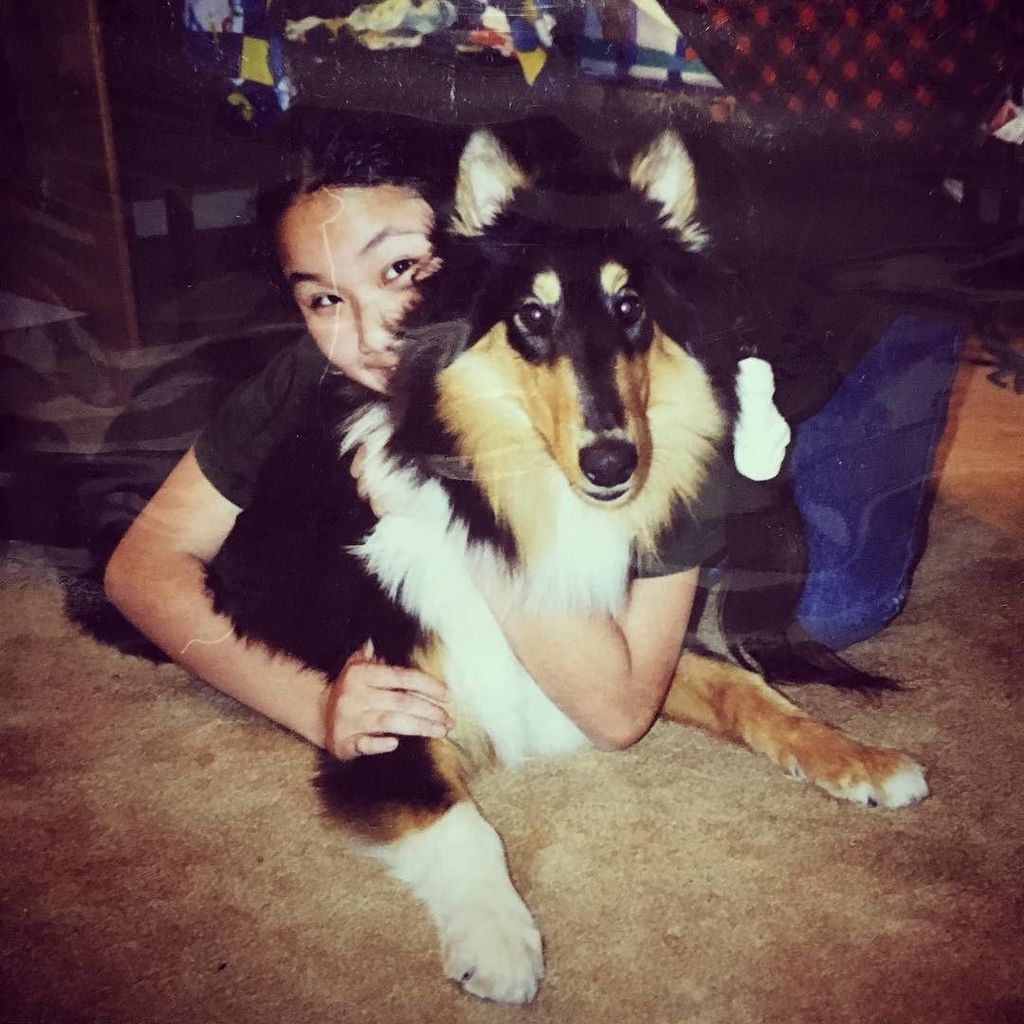 amyamok's tweet photo. Throwback to my first lil bb, Champ!!! π Miss you always~ #miniamy #tbt https://t.co/BTIiXQfrP1
