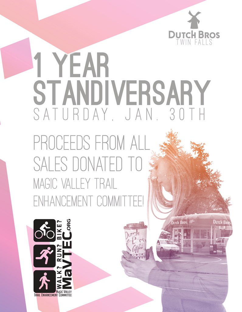 dbtwinfalls's tweet photo. Come in and celebrate with us! Thank you TF for being such an amazing community! #twinfalls #1stAnniversary #DB2T https://t.co/jDZhqJPe0n