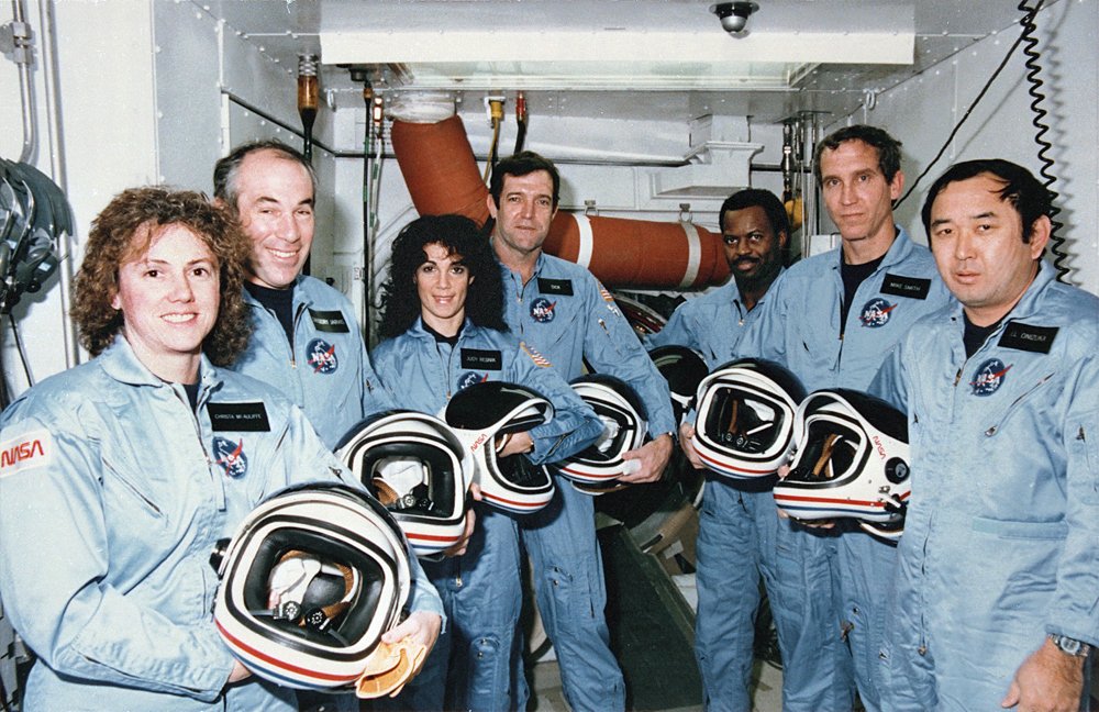 ThrowbackSpace's tweet photo. God speed to the crew of #STS51L, who lost their lives 30 years ago today. #Challenger https://t.co/HC8zHAHCJQ