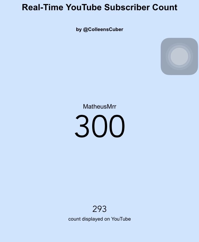 Mathmrr_'s tweet image. CONSEGUIMOS!!! 300!! Obrigado a quem está acompanhando o canal. 😄❤️