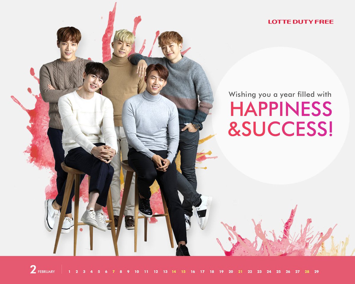 followkhun on Twitter: quot;2PM  Lotte Duty Free Calendar Wallpaper 