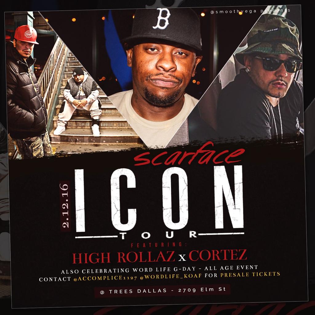 Accomplice1127's tweet photo. Feb 12th gonna be Epic !! #IconTour 
#highrollazlifestyle @CORTEZ_HSP @smoothvega @WordLife_Koaf @PAYASOCEO https://t.co/EWLnBNy2q9