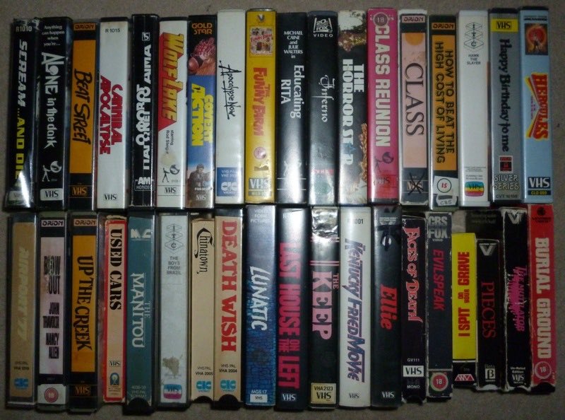 HorrorMoviePics's tweet photo. #Classicvhs https://t.co/IUNxmOjU22