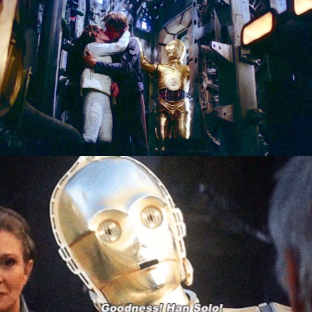 TheResistxnce's tweet photo. Cockblocking since 1980. @carrieffisher https://t.co/3ysIMoOOgK