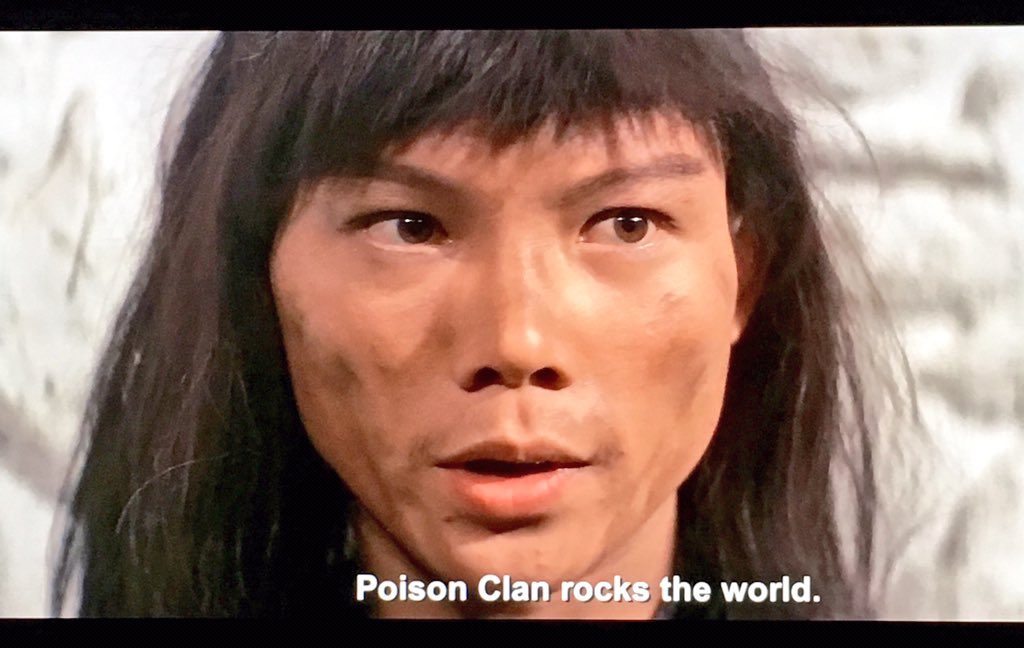 Justamani's tweet photo. And if you don't know, now you know. #5venoms #lizardstyle #poisonclan https://t.co/E4F6gexbN1