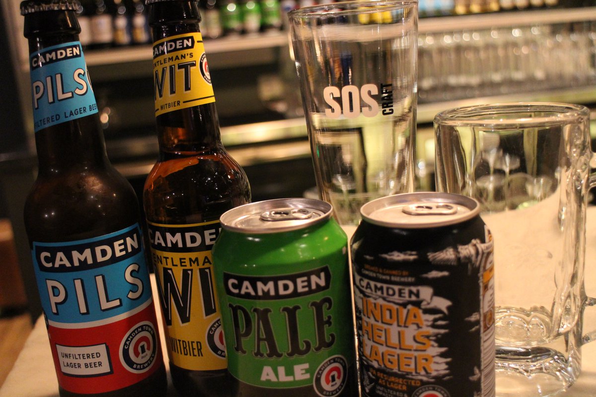 Celebrating our favourite breweries this month, RT &amp; follow to #win a <a href="/CamdenBrewery/">Camden Town Brewery</a> #CraftBeer. Winner at 4PM.