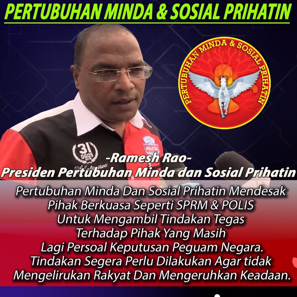 cprao74's tweet photo. #PMSP @RameshRaoAKS Desak @SPRMMalaysia @PDRMsia Siasat & Bertindak keatas Penyebar #Finah yg Kelirukan Minda Rakyat https://t.co/EKCWB0TVaT