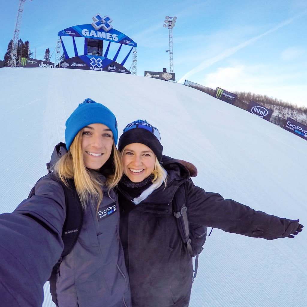 CatherineAeppel's tweet photo. Rad first day out here at @XGames! Had a blast sharing my last run of the day live on @GoPro's #Periscope!! #GoPro https://t.co/hFlD5fck81