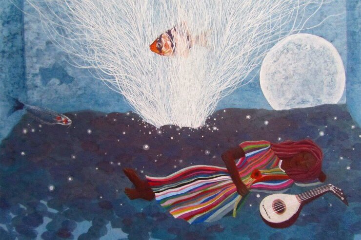 arist_ari's tweet photo. Siesta, 나른한 오후*
#art #painting #koreanpainting #contemporaryart #artist #arikwon #draw #surreal #SalvadorDali #그림 https://t.co/YMdT7dtkB0