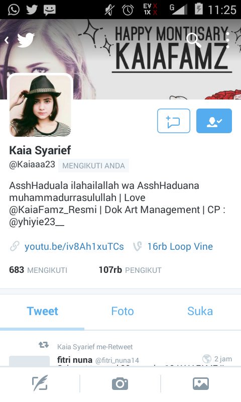 KaiaFamzBekasi_'s tweet photo. makasih kaii followback nya hehe;'v makin lopelope deh♥♥ https://t.co/7kRKDF2O1f