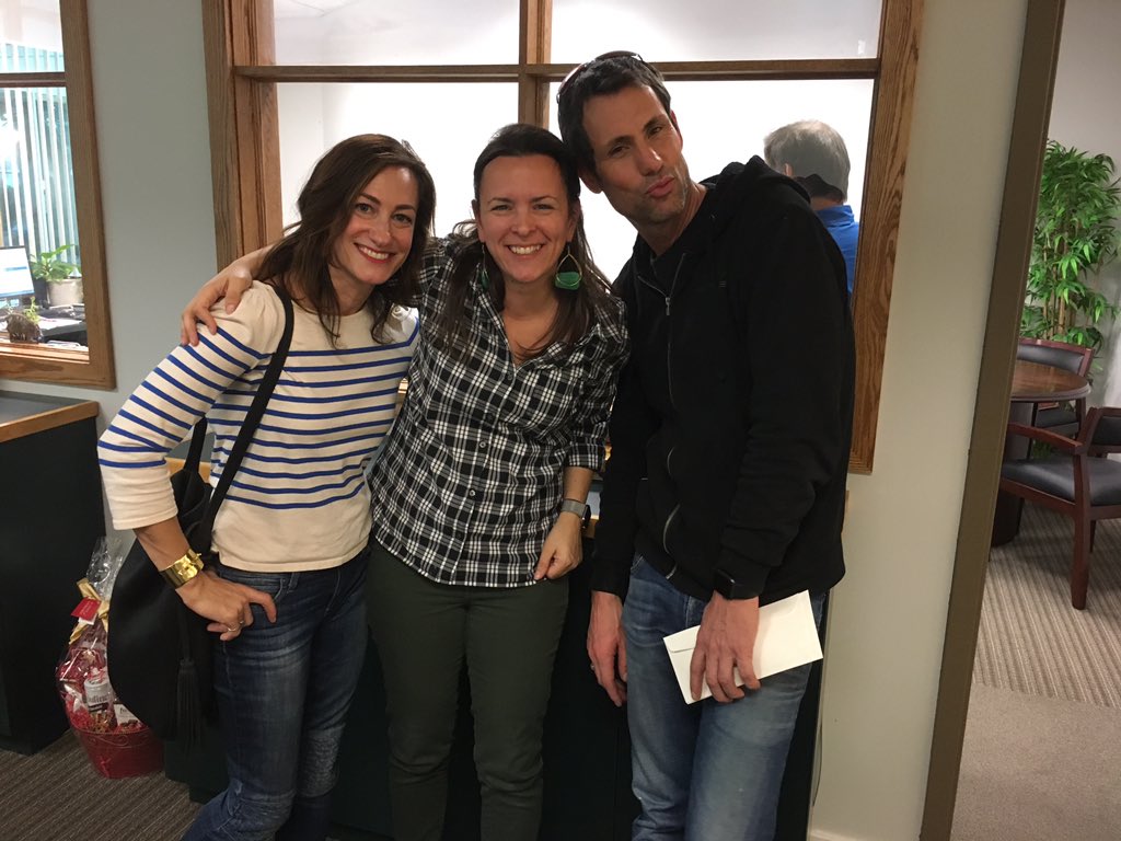 BeauOliverCESD's tweet photo. Hanging with the super awesome "the pels" @brettpelsvox brettpelsvox  @CESDTalent #Cesd  #voiceover https://t.co/dLXOnRaeW4