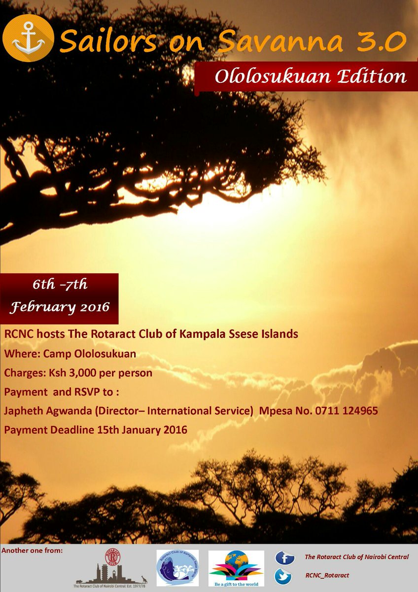 J_Harsam's tweet photo. @RCNC_ROTARACT hosts @RctKlaSsese1 for fellowship and fun at Camp Ololosukuan. Come join us!
#ServiceIsFabolous https://t.co/4LlepDFaLP