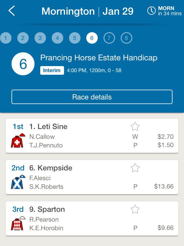 stelmo_racing's tweet photo. 'Leti Sine' scores at Mornington! Congratulations to all connections involved... https://t.co/JiwBwOW4so