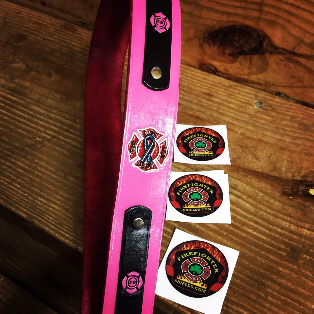 FFShields's tweet image. Pink radio strap.