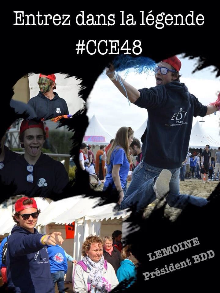 Alasso4vents's tweet photo. @Alasso4vents vous fait entrer dans la légende de la #CCE48 ! Prenez vite votre prévente ! @EDCofficiel @ccedhec https://t.co/LfLOhXhG1t