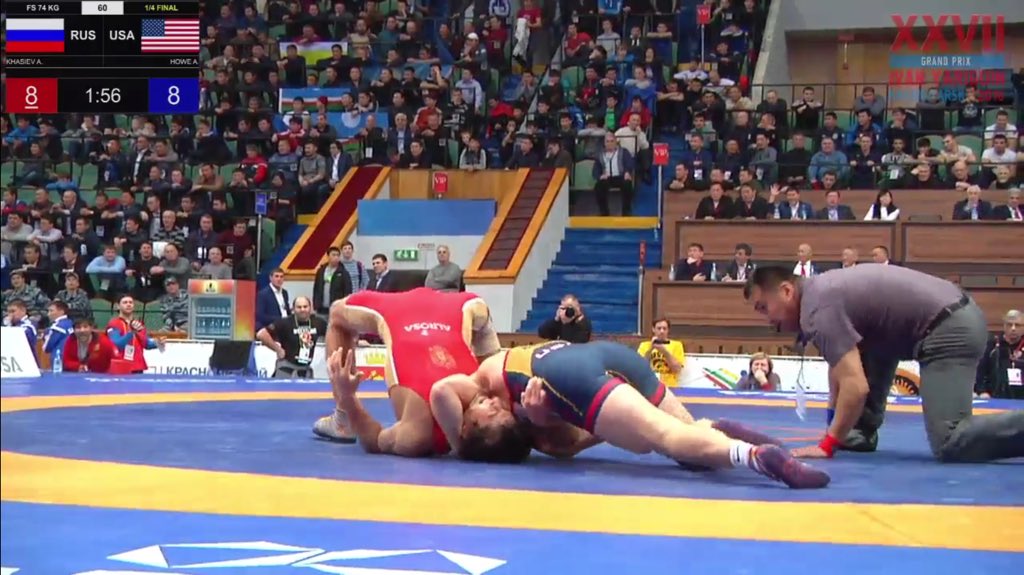 zzsmiller's tweet photo. Andrew Howe is a #Savage #yarygin2016 #howeboutthat https://t.co/lzusVVk5Wb