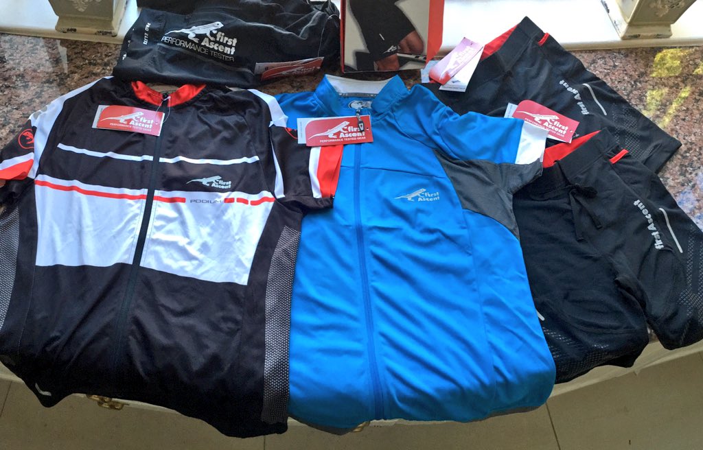 Some fresh <a href="/firstascentSA/">First Ascent South Africa</a> kit, love the new styles!Get in! For now,off to PE for <a href="/XTERRASA/">XTERRA South Africa</a> &amp; maybe sneak a trail run