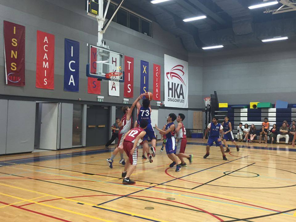 dsmithaissports's tweet photo. AIS U14B BB-Unbeaten this season, topple HKA 25-15 in semi! Heading to gold medal match vs Concordia. Go Eagles! https://t.co/QYxzXyUonc