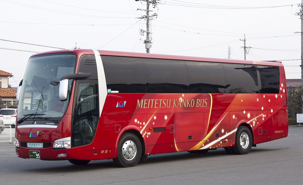 名鉄観光バス 『ゼウス』1/80スケールモデル 赤 車両紹介】名鉄観光