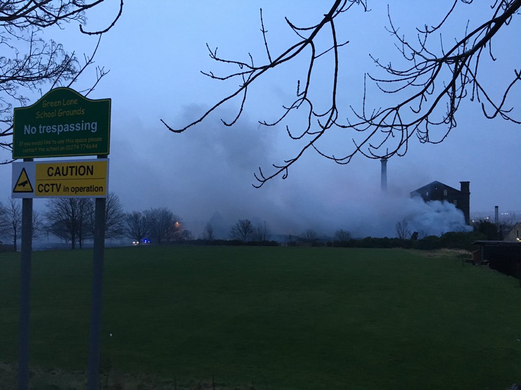 Bradford Council on Twitter "School closures after millfire Atlas