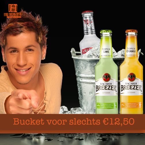 HartvanBreda's tweet image. Drink vanavond #breezers en #smirnoff tijdens onze zeroes party! Een bucket met 6 flesjes voor slechts €12,50!