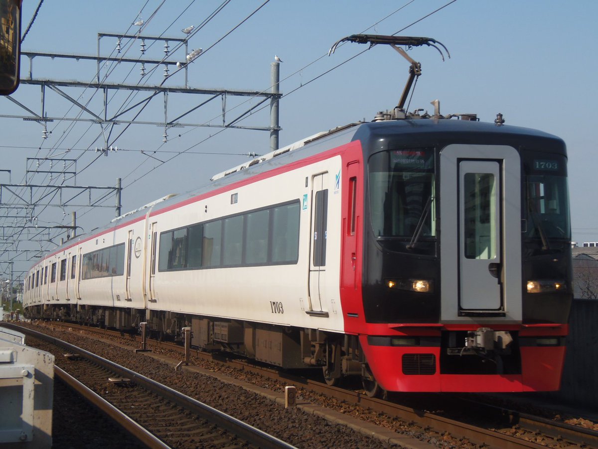 名鉄1700系旧塗装のベストショットを貼る