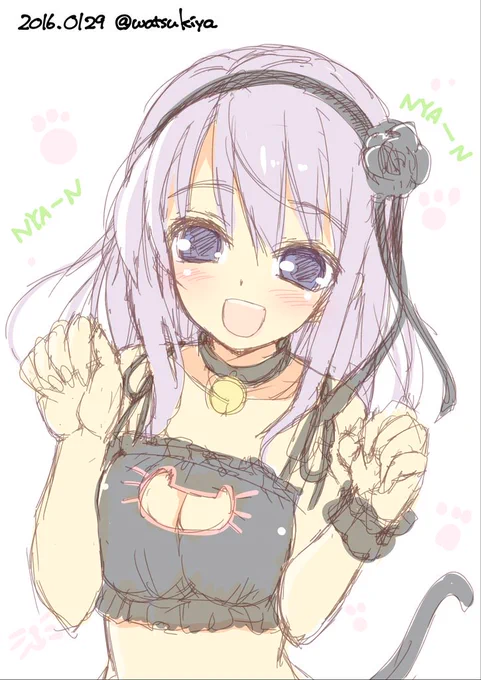 ほたるさんラクガキ。描いてみてわかったけどこの娘なかなかむずかしいぞ……
#だがしかし 