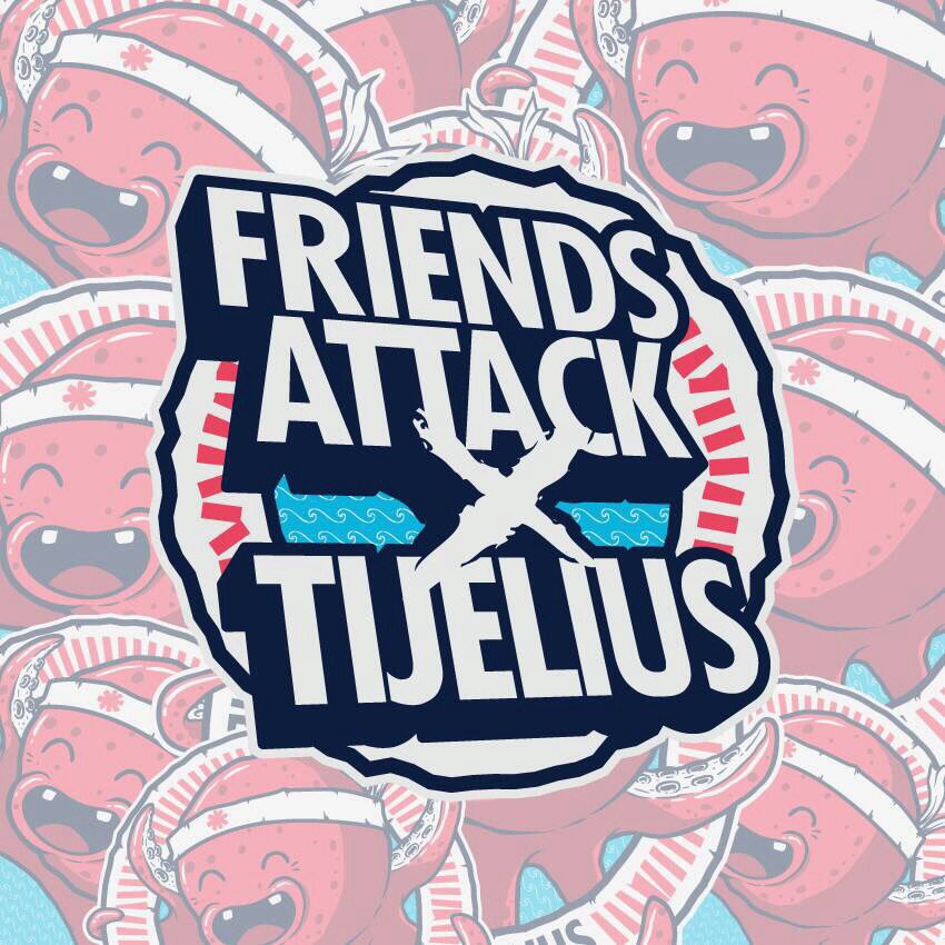 Comingsoon Tijelius x Friends attack wear !