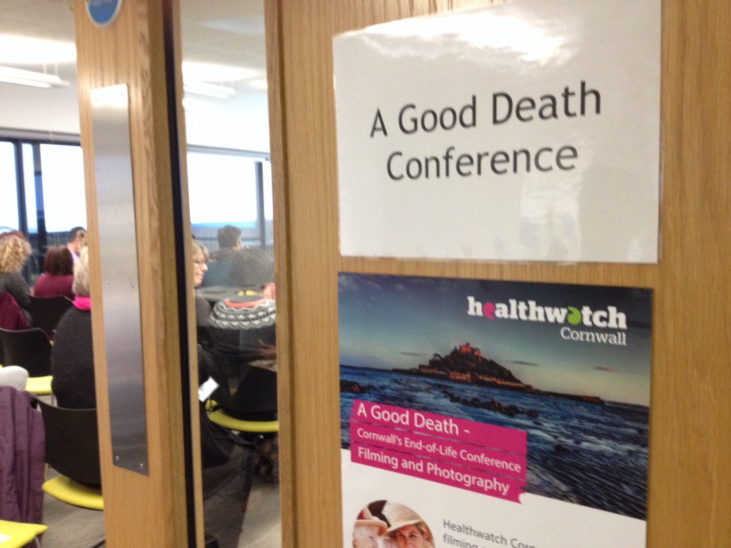 HWCornwall's tweet photo. Nearly time to start. Hope to see you today #agooddeath @SABPConference @Talkoutofthebox https://t.co/hbjBmoqgFA
