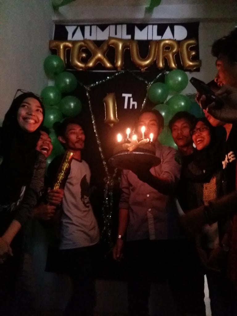 Happy anniv 1year agang-agang <a href="/TextureUINAM/">TEXTURE OFFICIAL</a> semoga bisa melahirkan kader2 kreatif dan terus berkarya