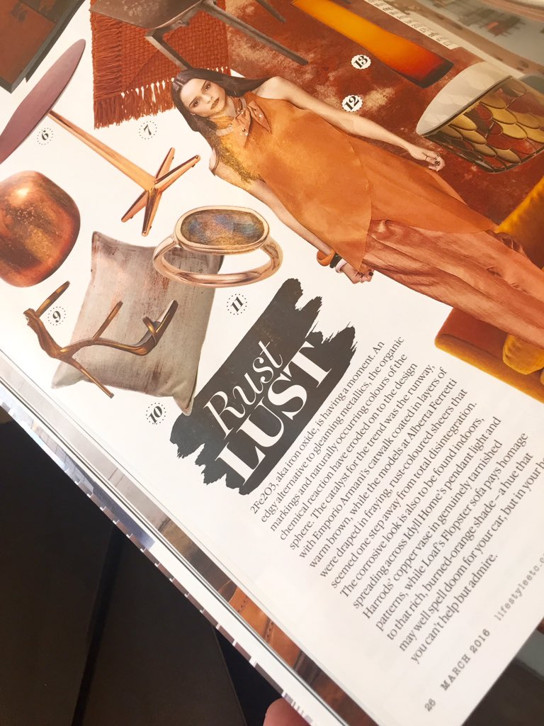 GTBehan's tweet image. #RustLust in the latest @Livingetc #MarchIssue ? Not getting this at all!🤔 #Spring ? #Autumn ? #design #interiors