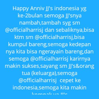 RahmawuniUtami's tweet photo. Happy Anniv JJ's 2nd ...tommorow https://t.co/QX4lcAUeXN