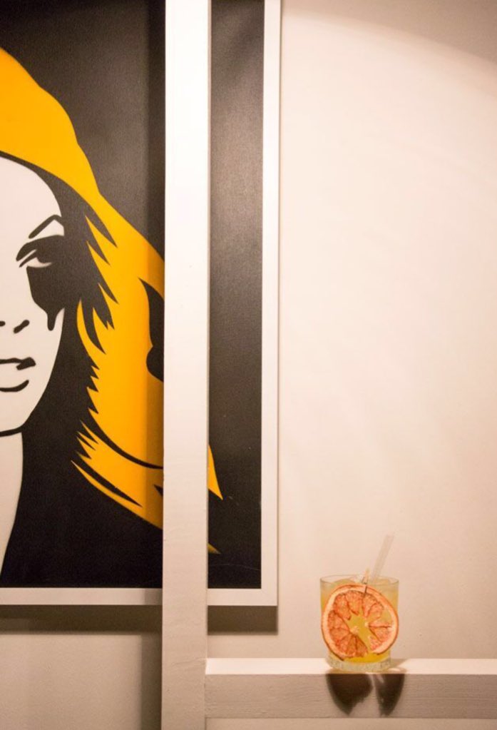 Shhh! There's a secret bar in #Shoreditch <a href="/46andMercy/">46 & Mercy</a> that used to be Banksy's old warehouse