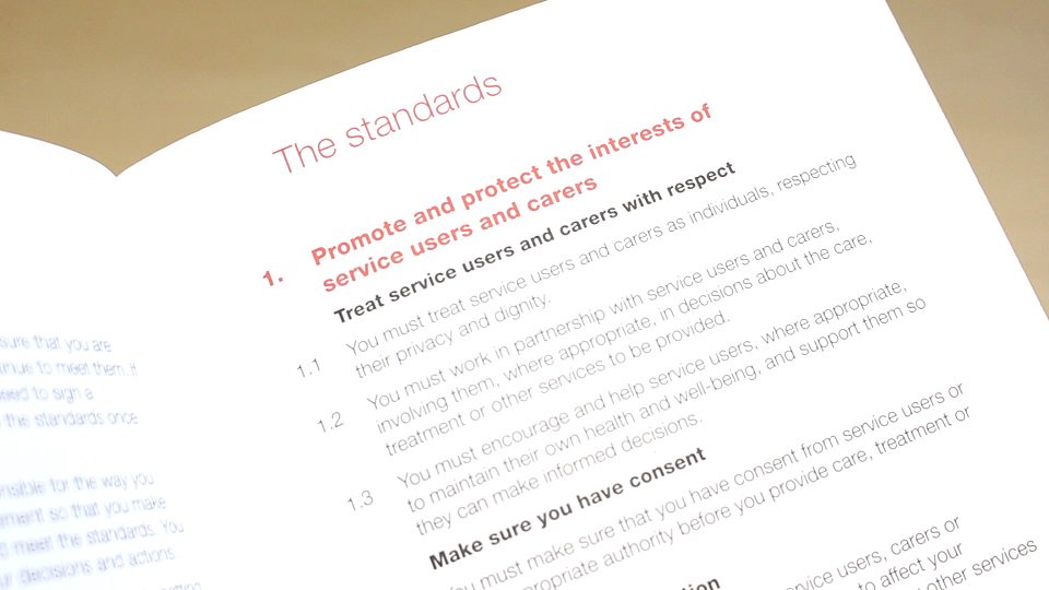 Revised Standards include being open and honest when things go wrong bit.ly/20qlPam #my_standards