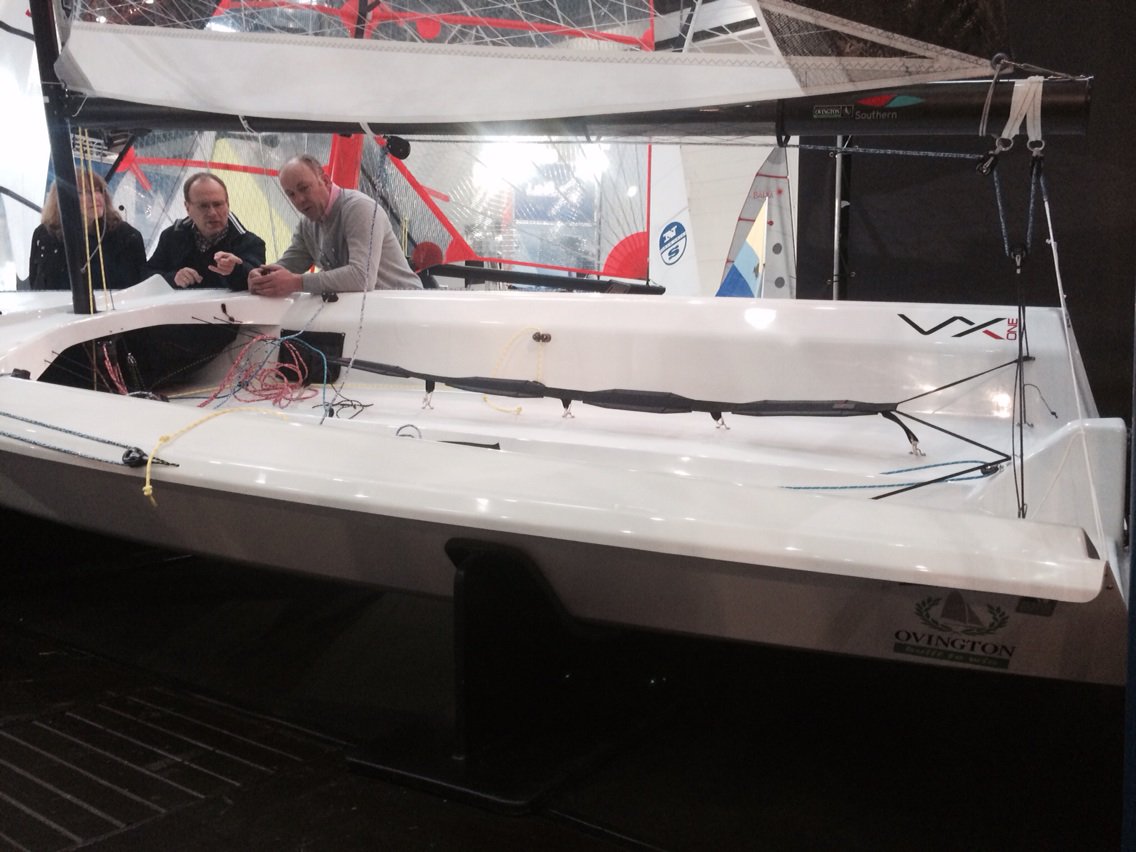 The VX One is still pulling the crowds and is the most popular boat on the Ovington stand @bootdaily #fast #visit