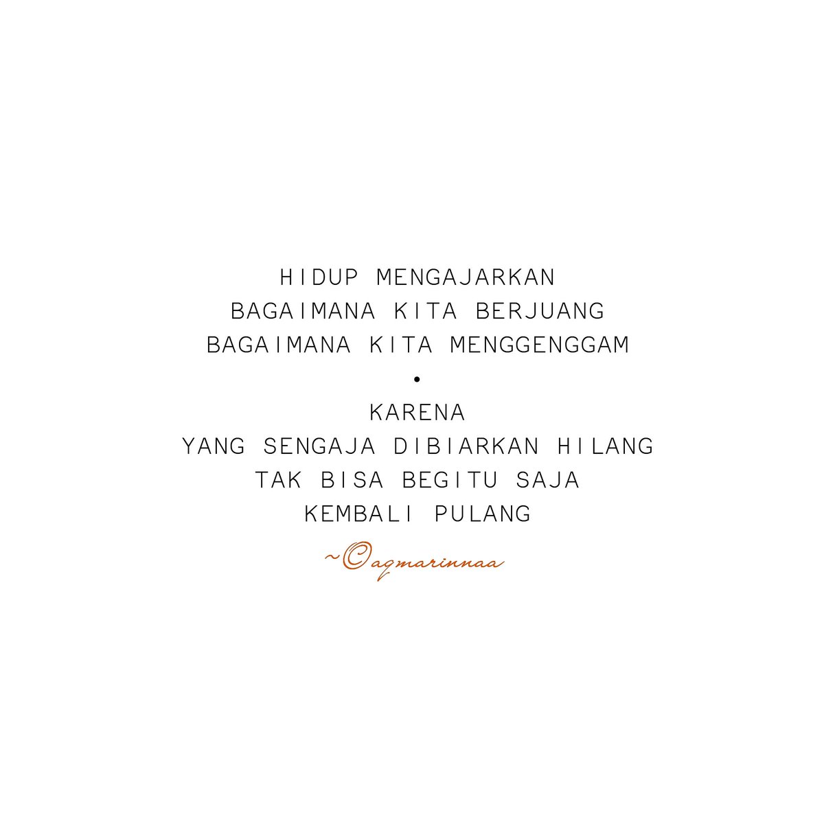 aqmarinnaa's tweet photo. Giliran deket disia-siakan.
Giliran udah jadi mantan, grasak-grusuk minta balikan~ https://t.co/DimfY59DIg