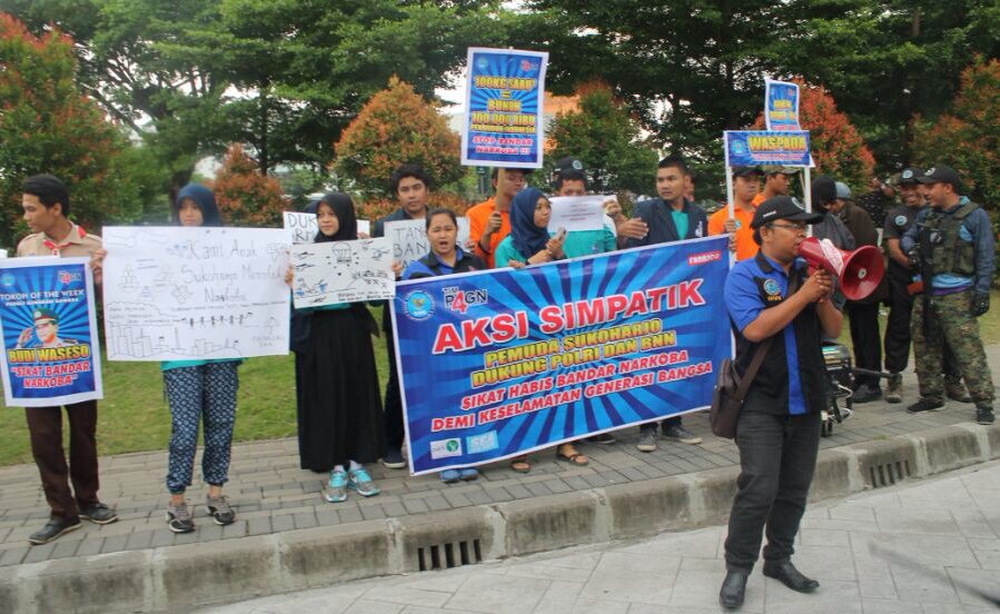 AKSI SIMPATIK #BNKsukoharjo waspada narkoba! <a href="/INFOBNN/">BNN RI</a>