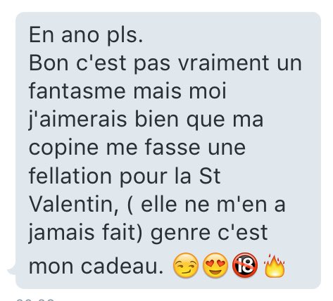 ConfessFantasme's tweet photo. En plus c'est bientôt la saint valentin 😏👅🔥 https://t.co/J6pNmYyZ28